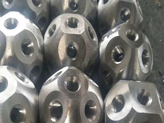 新民螺栓球网架杆件制作